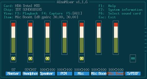asoundrc-format-type files on the system. . Alsa reset mixer